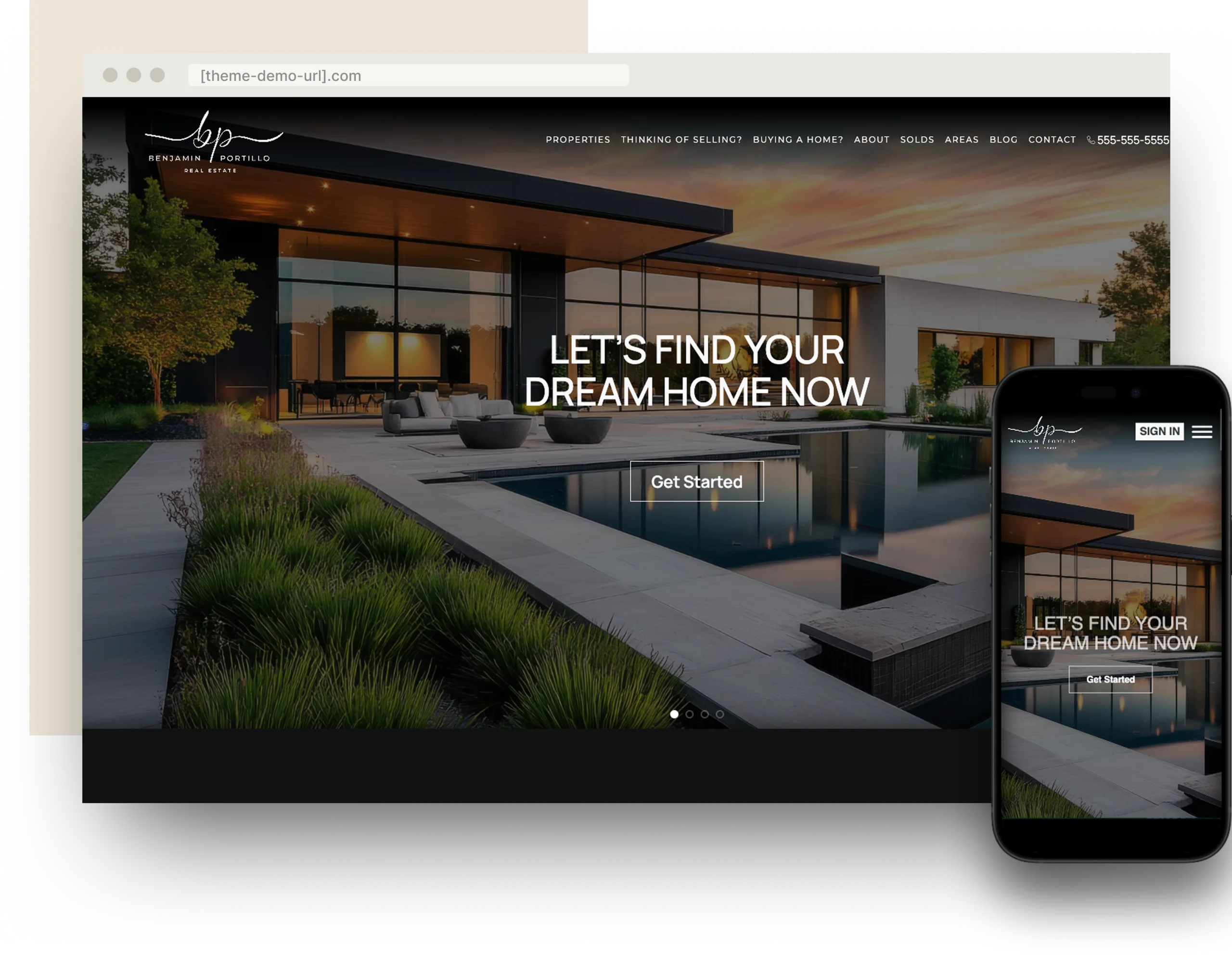 Modern Elegance theme preview